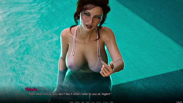 City of Broken Dreamers #2 - Victoria - 3D game, HD porn, 60 FPS