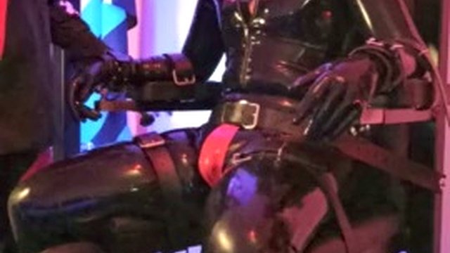 Breath Control, electro and ruined orgasm for the slave