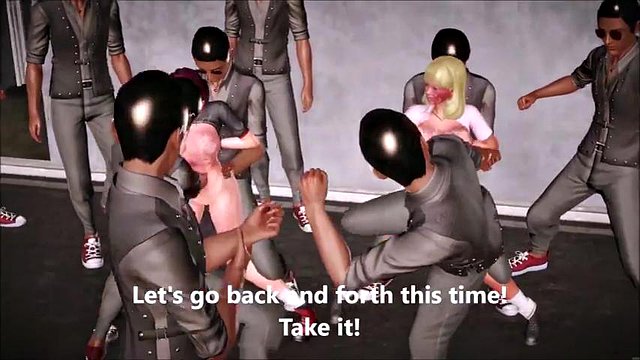 3D girls fight and lose: Big Tits, Bondage & Groupsex Porn