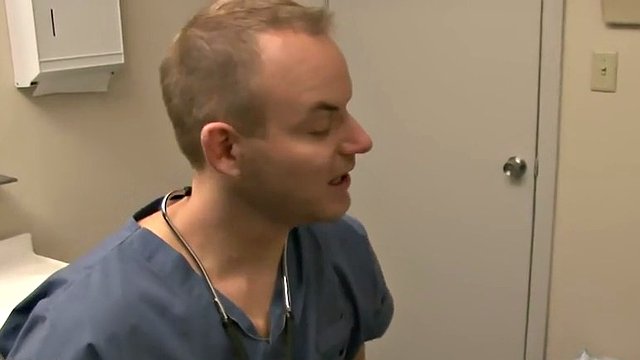 Gay doctor can heal him with a hand in his ass