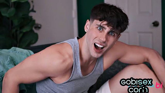Nasty MILF pleasing femboi and his BF