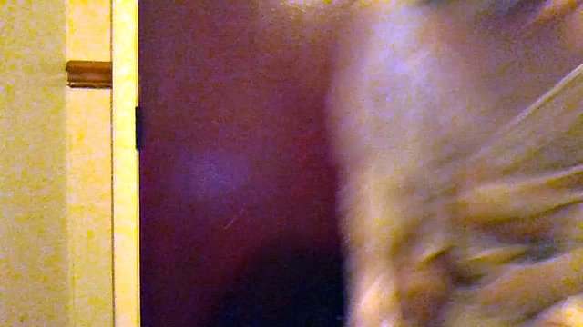 crossdresser flashing and caught by stranger