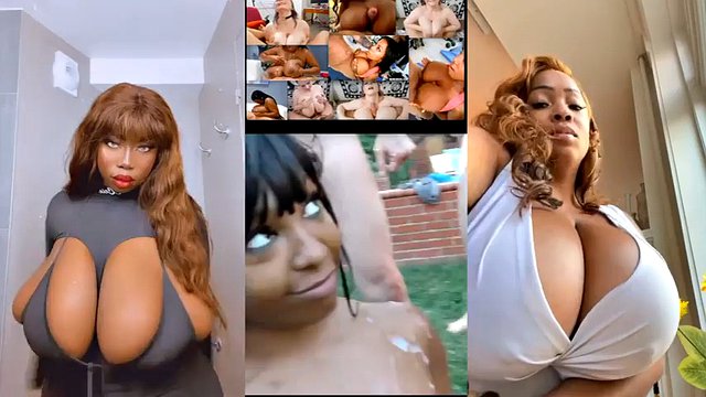 Huge boobs goon joi split screen audiovisual overload