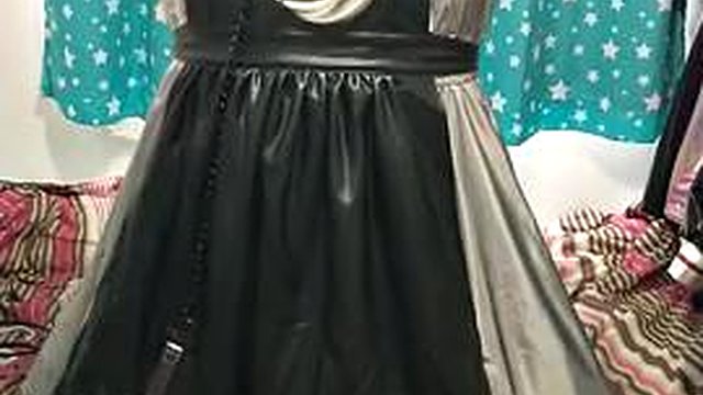 Silver Pvc Sissy Maid Maid Eva Eva Helmet Sanggagg Bisthplay Kigurumi