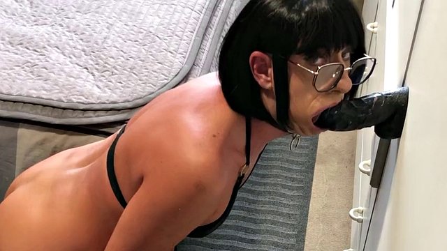 Training for a cocksucking sissy. (BBC training)