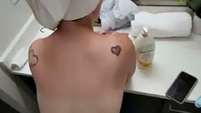 Shower to Steamy Bathroom Sex Part 2 of 2