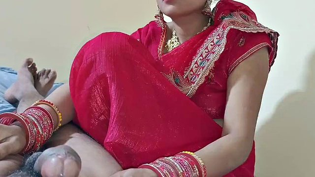newly marriage couple love romance and fucked in hindi sex clear Hindi audio