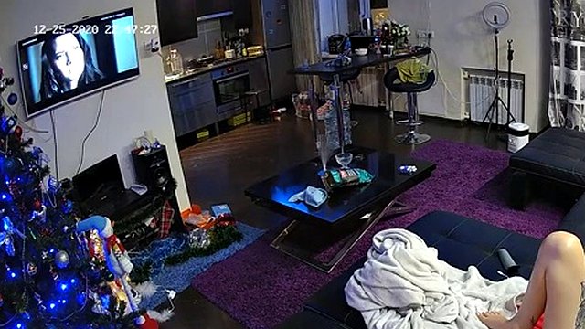 Voyeur hidden cam captures 18 year old hot sex