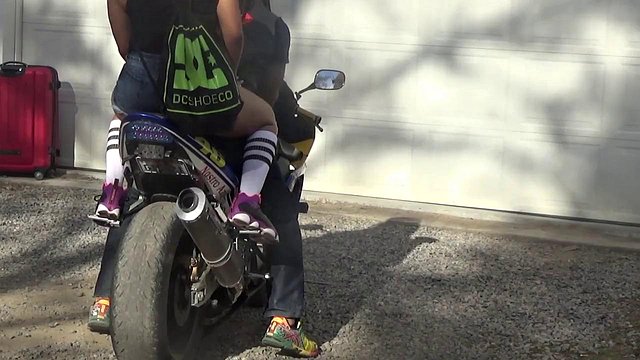 Don Whoe gets so much pussy on his motorcycle