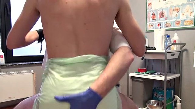 Oh doctor, help me, I'm so horny and wet in the diaper