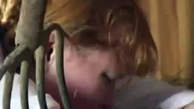 plump ass spanked in the barn