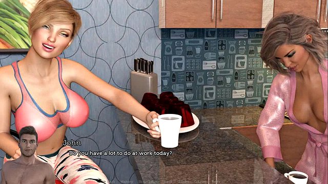 The adventurous couple: he is a cuckold, his wife is a slut and her friend is a whore – S5E5