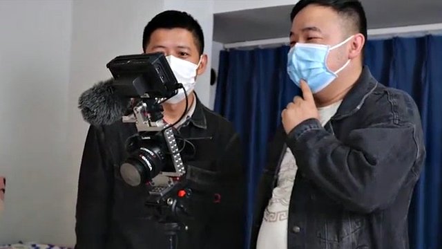 Domestic AV Jelly Media female model interview real shooting plan interview Wenqi