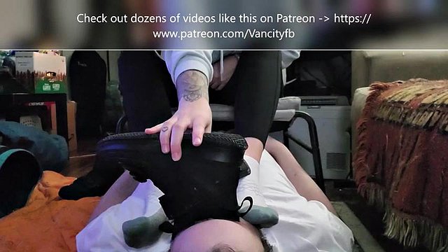Xanthias de 3 semanas de ginástica gasta: pornô amador, fetiche e pés