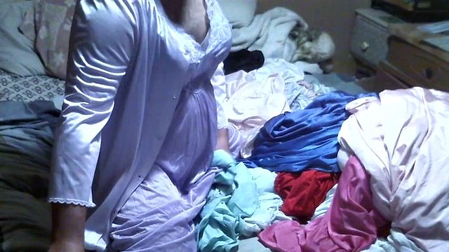 nylon nightie fun