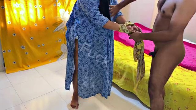 Handcuffed and fucked my beautiful hot milf stepmom in Saudi Arabia (cum in tight pussy) rough anal - Aria Mia