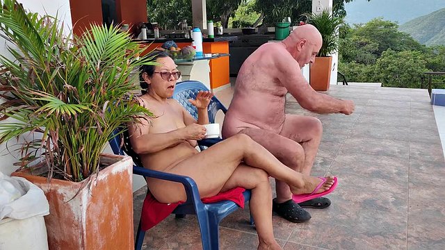 My hottest day at a nudist camp with Garabas and Olprom