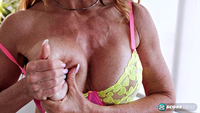 Janet Mason's Busty Lesbian Fantasy