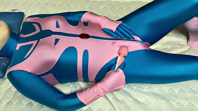 Kigurumi CD Masturbation with CumShot