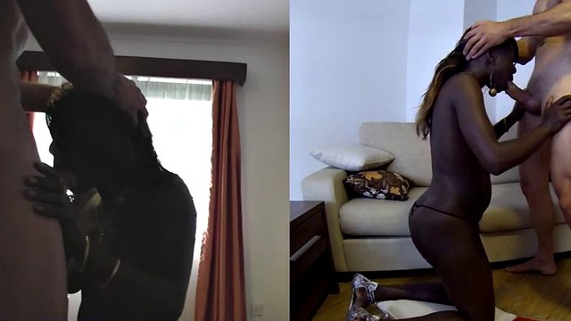 Black housewife first job interview facial cumshot after interracial fucking