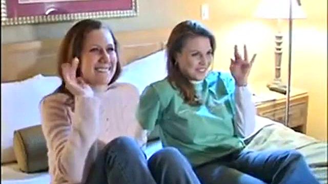 First time lesbian threesome