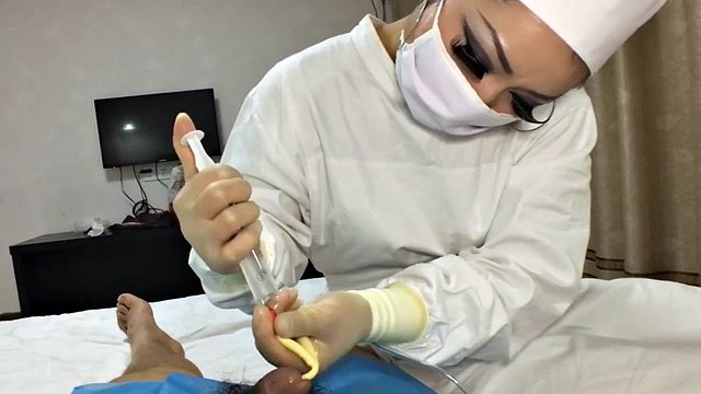 Nurse Medical Handjob