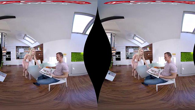 Dominuje: Kouření, Doggy & Cowgirl VR porno