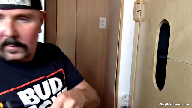 Married Man Takes My Gloryhole Ass