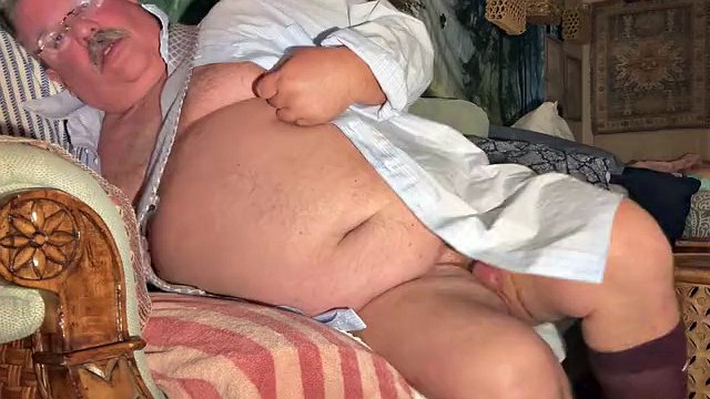 Fat Hong Kong Businessman Gets the Biggest Hands-Free Cum Ever Seen on Faphouse