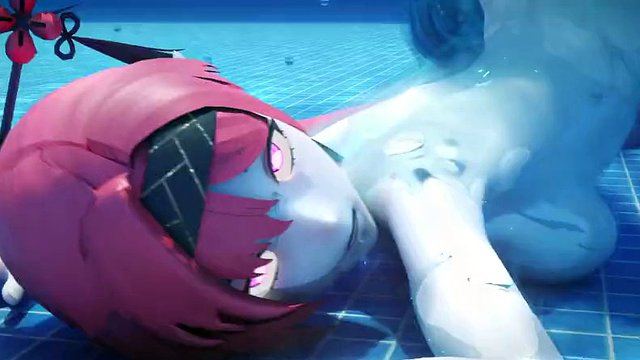 荒波インリンの水中楽しみ
