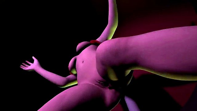 They are chubby chicks dancing and undressing on stage - 3D porn