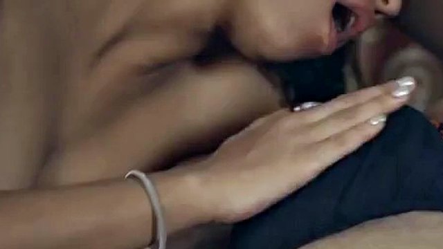 Horny Indian wife cheating on hubby with her servant