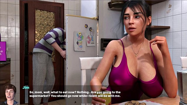 Gelangweilte Frau 2 Frau Moore ist einfach so geil und will einen Orgasmus bekommen, was wird sie tun?