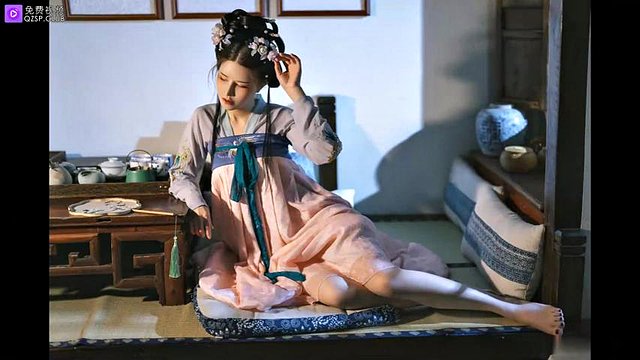 Domestic Internet celebrity welfare Ji Lu eight years old – Hanfu photo