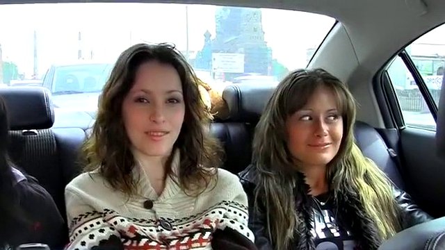 A huge cock for two partying college girls