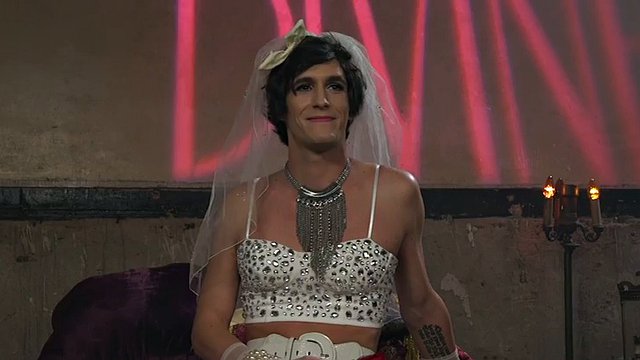 CFNM domina MILF with gloves whipping transvestite sub