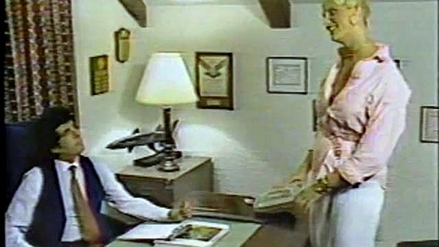 6ft -3 Tall blonde having anal sex - Vintage