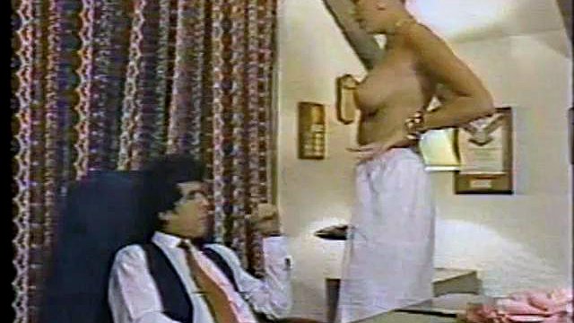 6ft -3 Tall blonde having anal sex - Vintage