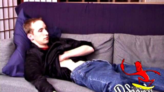 Aaron Snow Licks His Dick