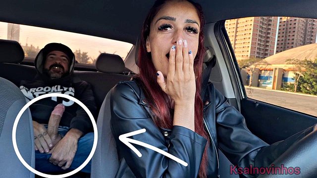 Slutty App Driver Catches Passenger Masturbating Behind...what Now?