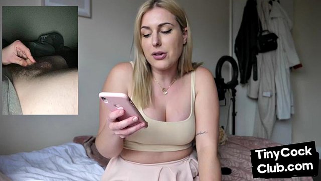 SPH femdom brit insults tiny cock incel