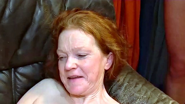ugly 67 year old granny gangbanged