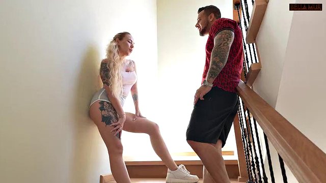 New Slut at the Dorm, Neighbours Are Shocked!