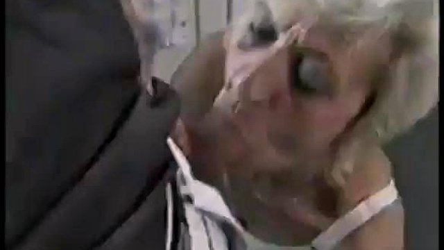 Mind melting tight bodied gray haired granny pounded hard in kitchen: Blowjob, Milf & Blonde Porn