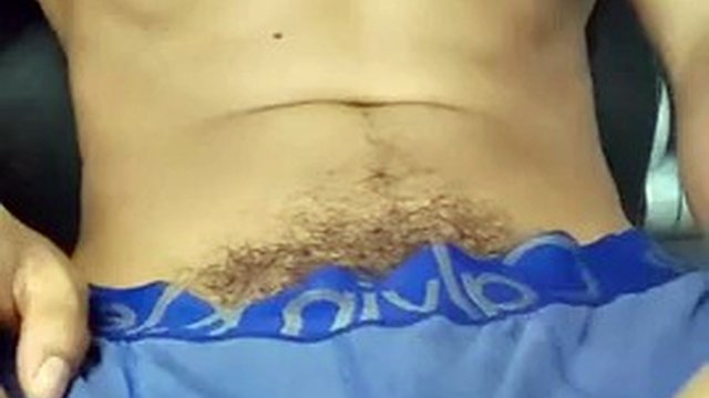 I play with my huge bulge in my underwear until I cum